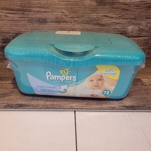 Pampers Baby Fresh Wipes 72 Count Sealed